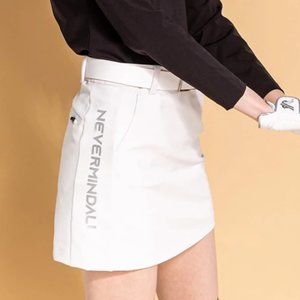 Nevermindall Golf Emma Basic Skirt in Black or Off White